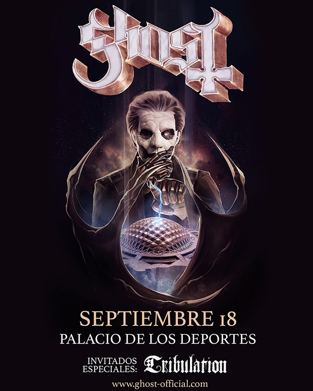 GHOST en vivo en México fecha venta de Boletos y precios SOLD OUT