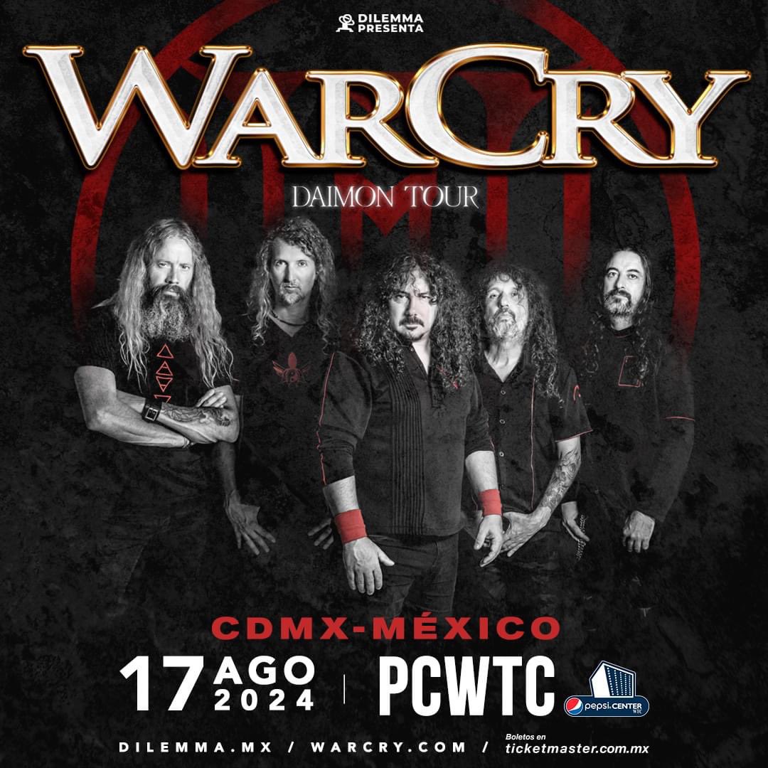 WARCRY En Vivo En CDMX 2024 METALTOWER NET