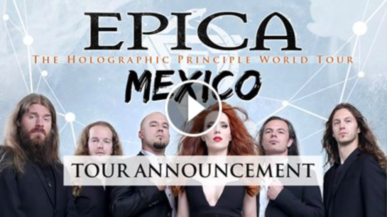 EPICA de gira por México en “The Mexican Principle Tour 2017”