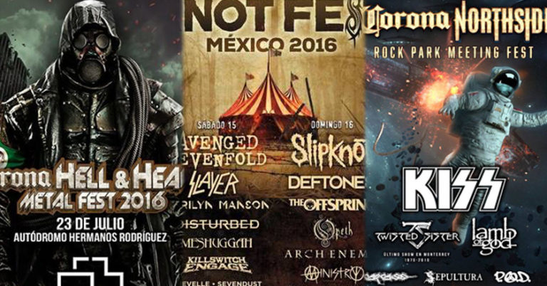 Festivales de Metal en México (2016)