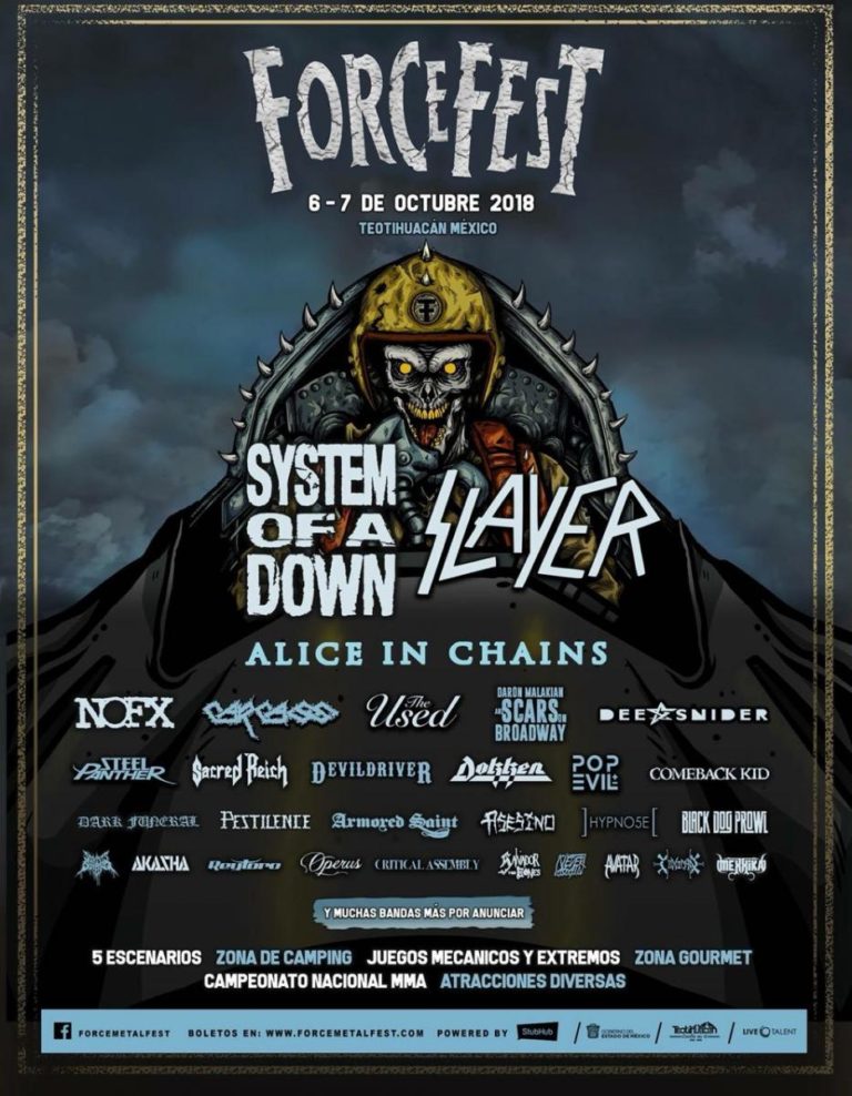FORCE FEST 2018 Bandas – Fase 1
