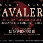 Max & Iggor Cavalera Beneath the remains & Arise Tour CDMX 2018