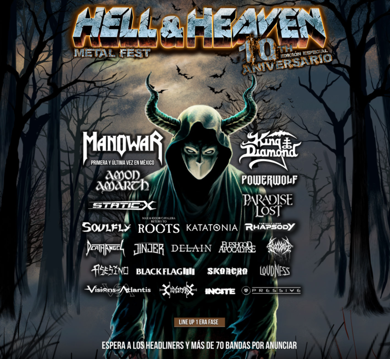 HELL AND HEAVEN 2020 camino a ser el mejor festival metalero en la historia de México.