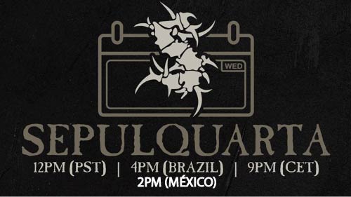 SEPULTURA lanza SepulQuarta, su evento en vivo semanal