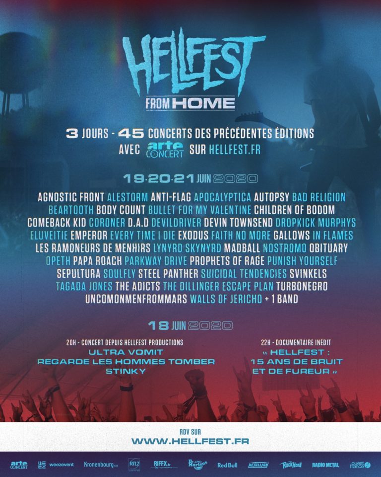 HELLFEST transmitirá version en linea de su festival Hellfest From