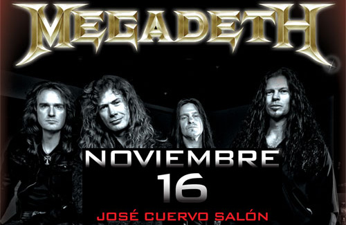 CRÓNICA: MEGADETH en vivo en México – Killing Road 2011