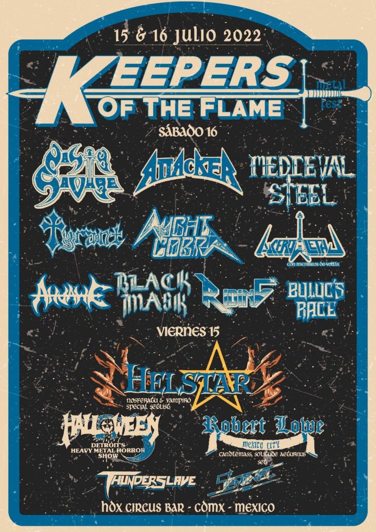 KEEPERS OF THE FLAME METAL FEST 2022