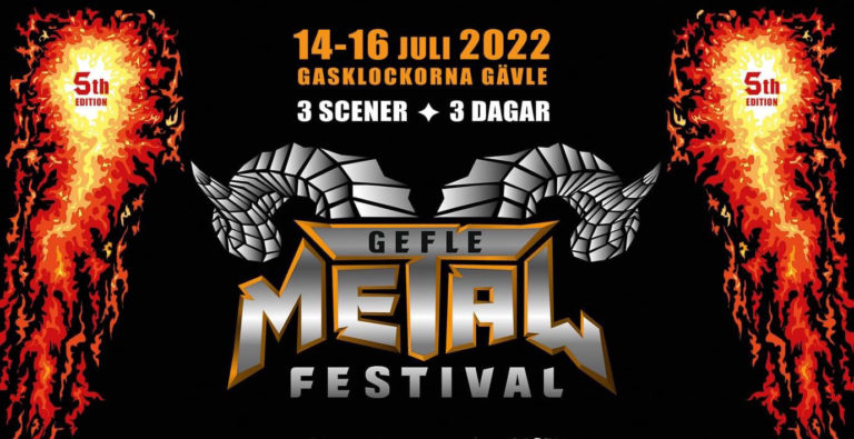 El tremendo cartel del Gefle Metal Festival [SUE] 2022