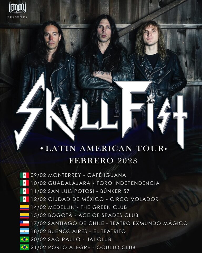 SKULL FIST: Latin America Tour 2023