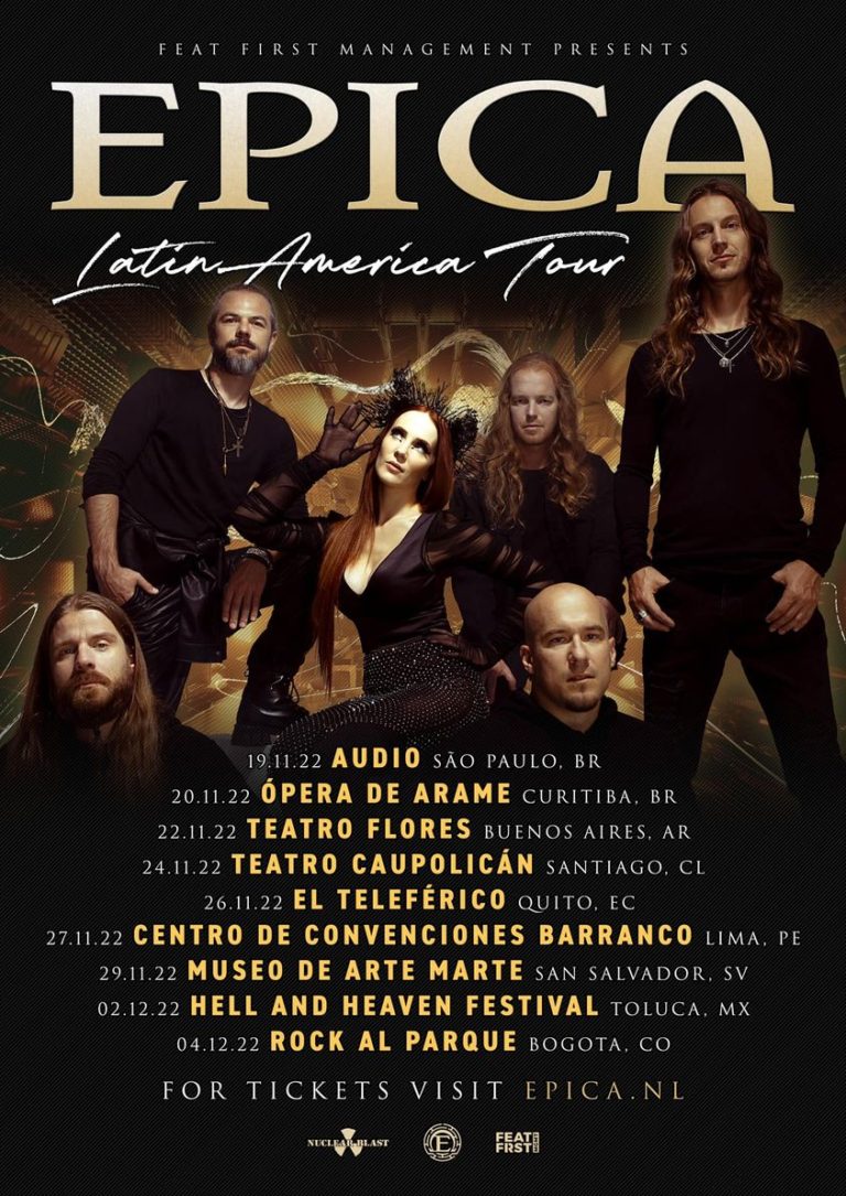 EPICA – Latin American Tour 2022