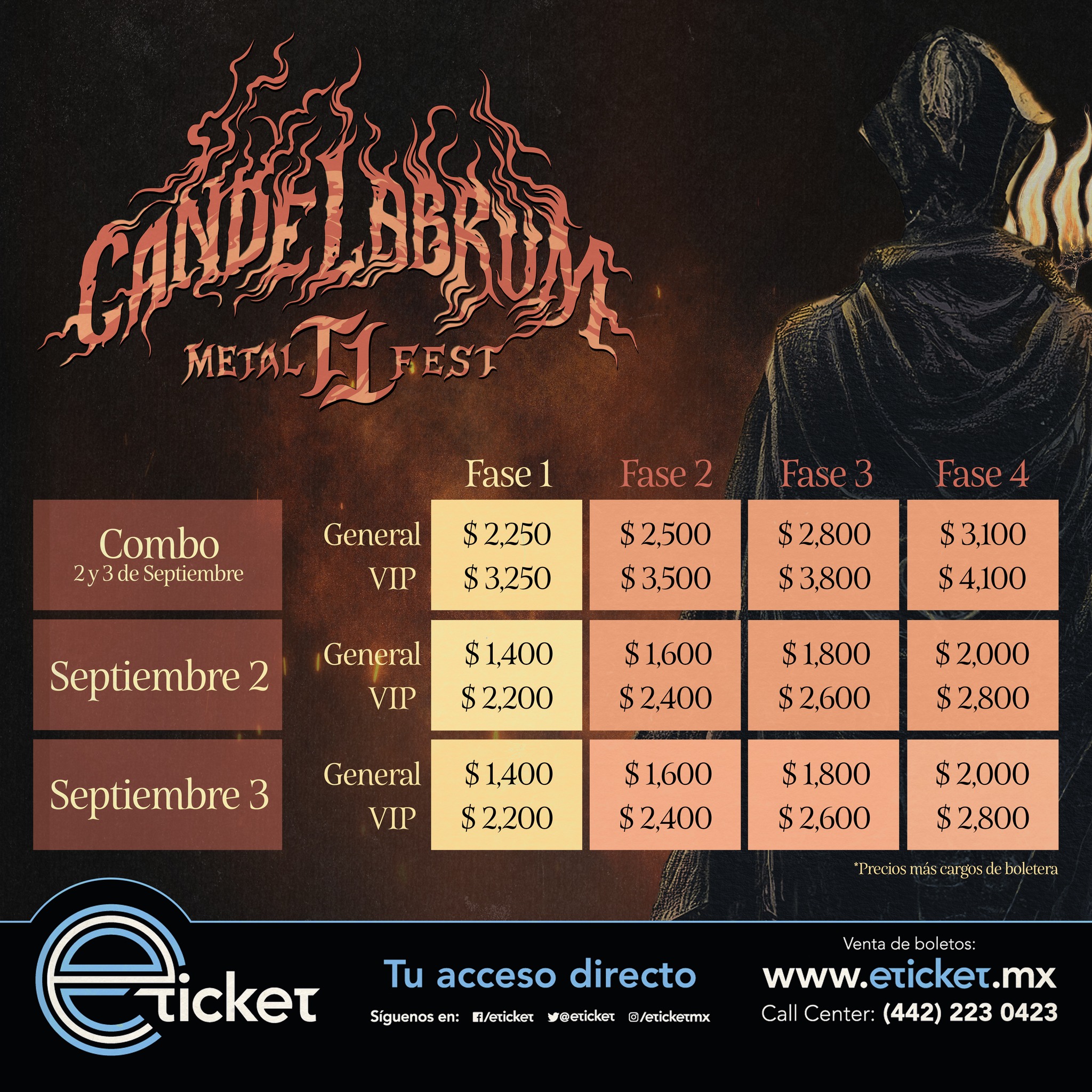 Candelabrum Metal Fest Ii Fechas Cartel Bandas Confirmadas Precios