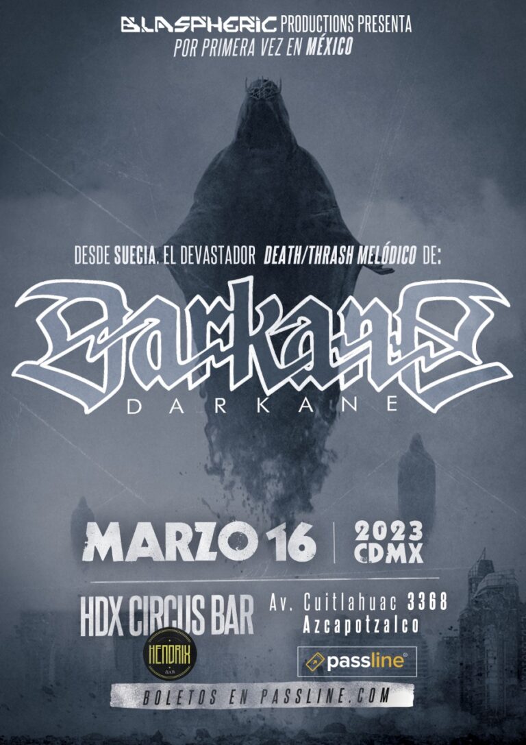 DARKANE en concierto en México 2023