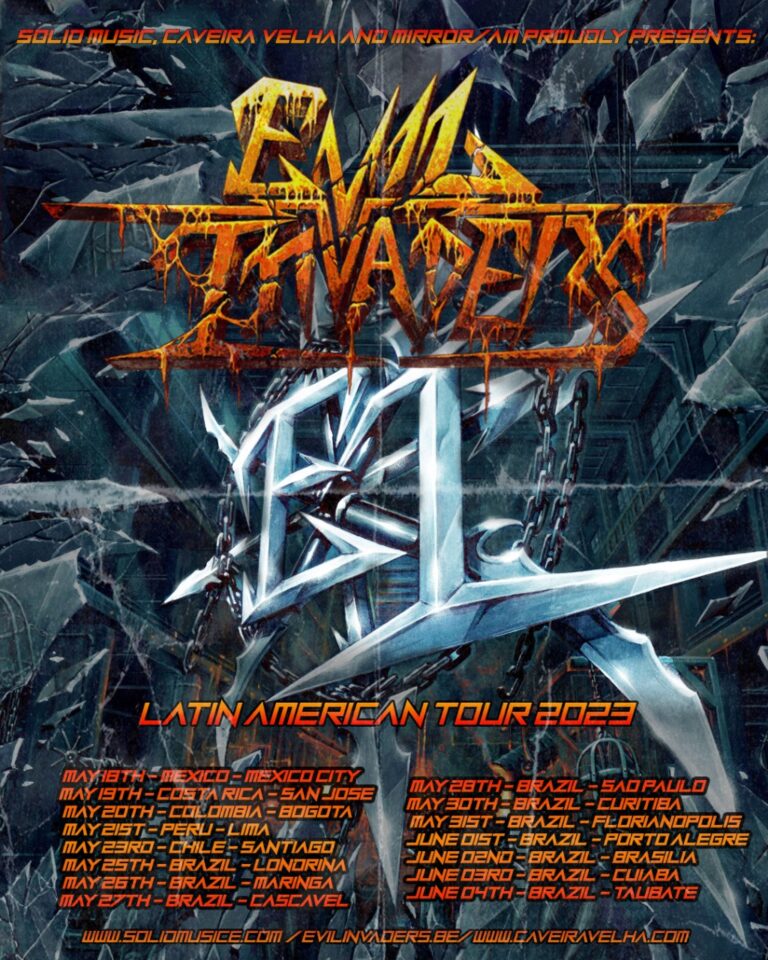 EVIL INVADERS Latin American Tour 2023