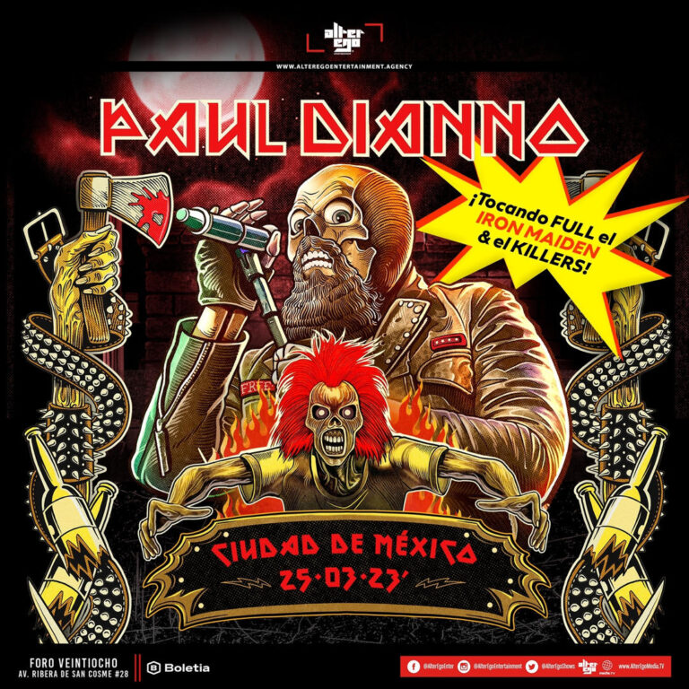 PAUL DIANNO en vivo en CDMX, México, marzo de 2023