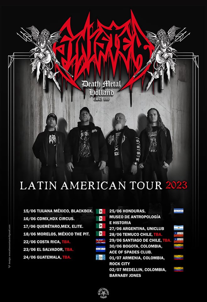 [POSPUESTO] SINISTER Mexico y Latinoamérica Tour 2023