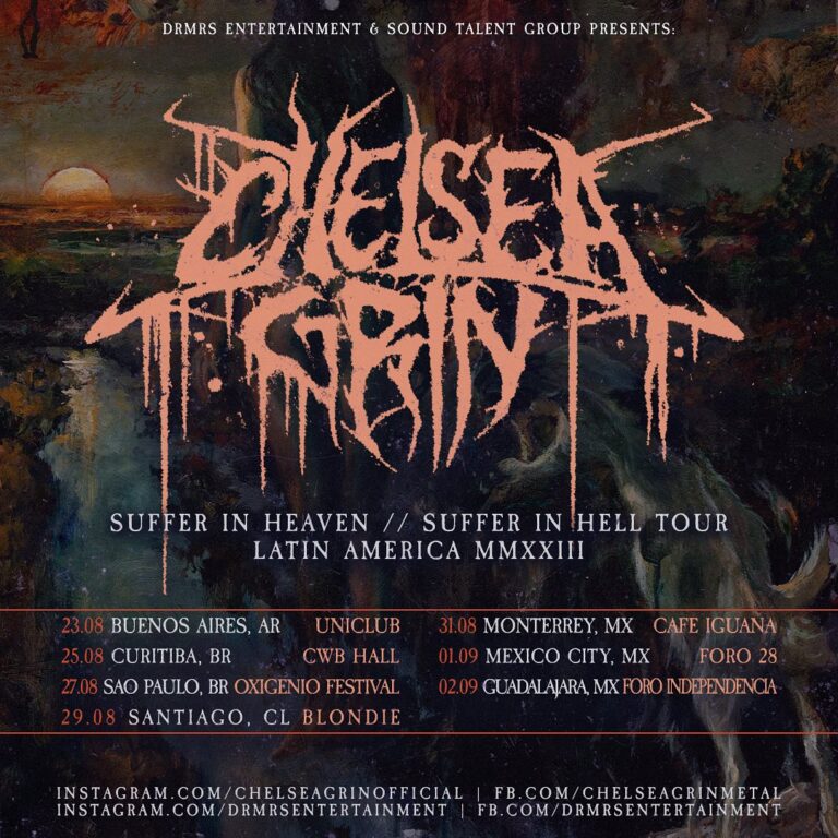 CHELSEA GRIN “Suffer in Heaven Suffer in Hell Tour” en México