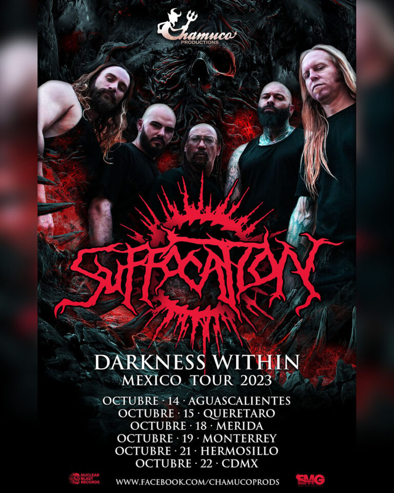 SUFFOCATION Darkness Within Mexico Tour 2023