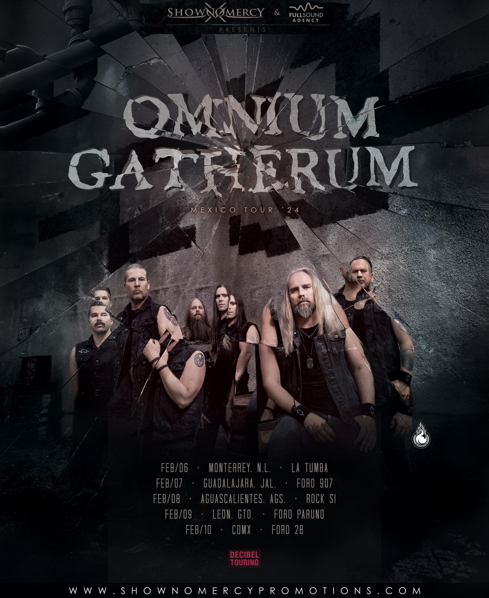 OMNIUM GATHERUM México Tour 2024 | METALTOWER.NET