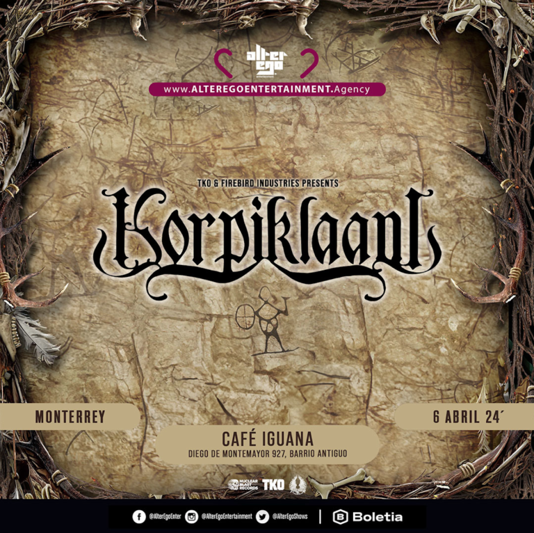 KORPIKLAANI en Monterrey 2024 [CANCELADO]