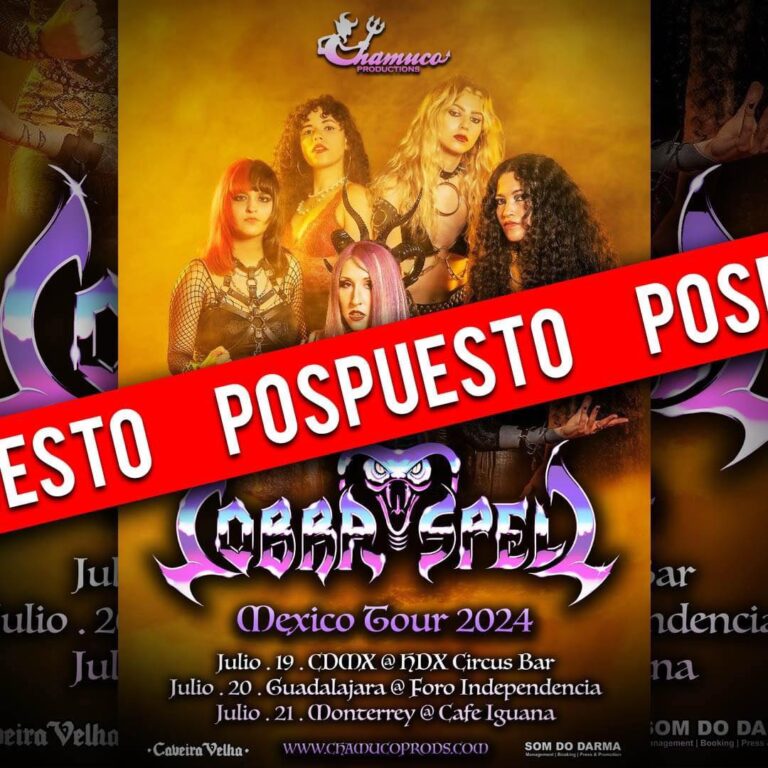 Cobra Spell: The 666 Latinamerican Tour 2024 – México [POSPUESTO]