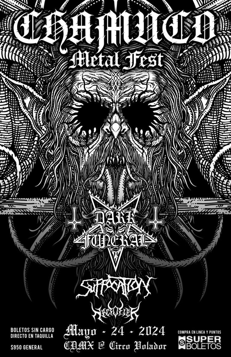 Chamuco Metal Fest 2024: Dark Funeral – Suffocation