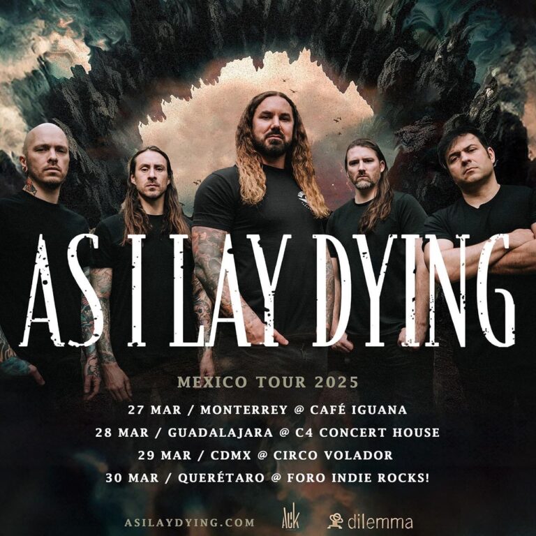 AS I LAY DYING – Mexico Tour 2025