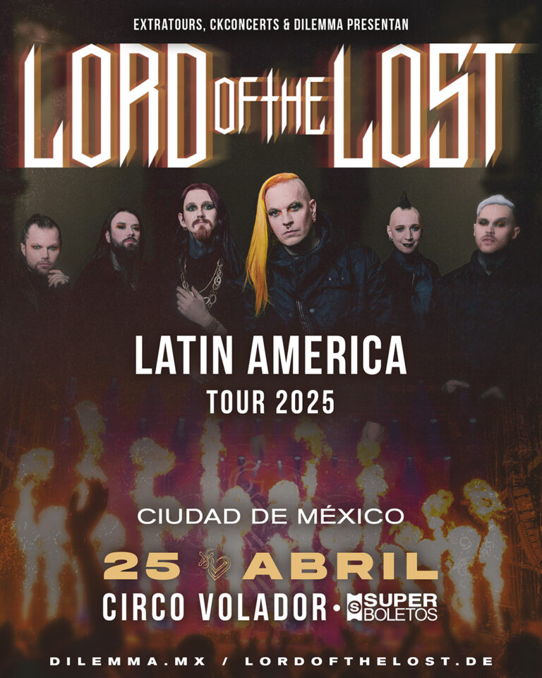 LORD OF THE LOST en México 2025 Circo Volador