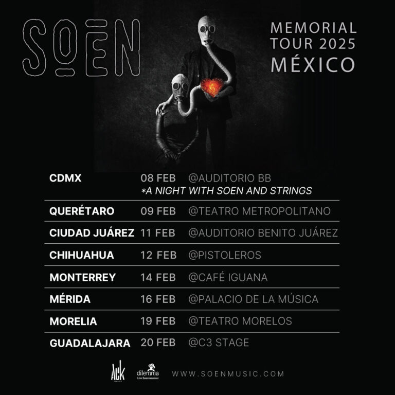 SOEN – México Memorial Tour 2025