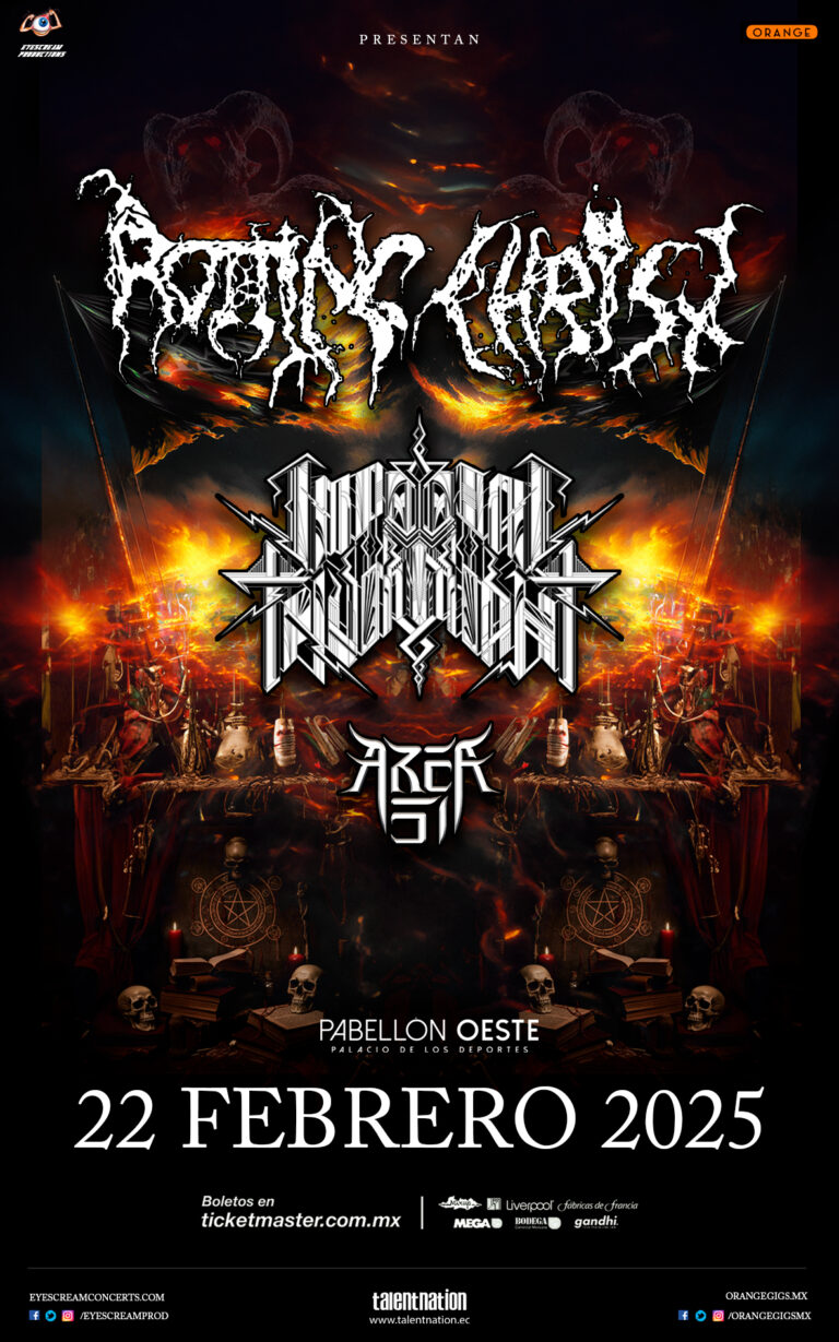 Rotting Christ + Imperial Triumphant en México 2025