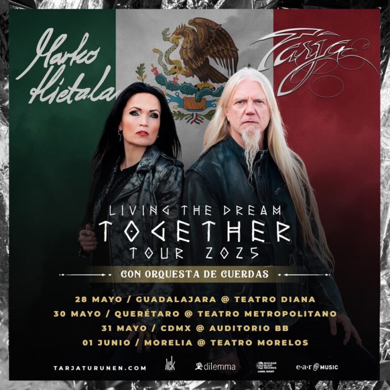 Tarja Turunen y Marko Hietala – Living the Dream Together Mexico Tour 2025