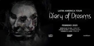 Diary of dreams 2025 - Gira latina