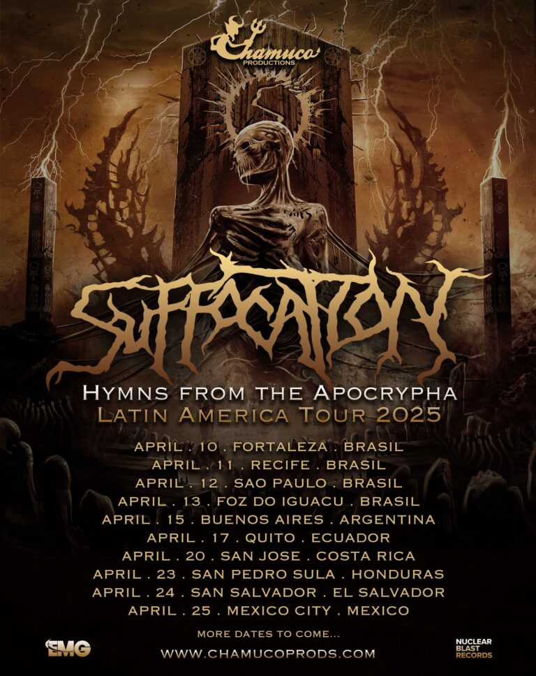 Suffocation: Hymns from the Apocrypha Latin America Tour 2025