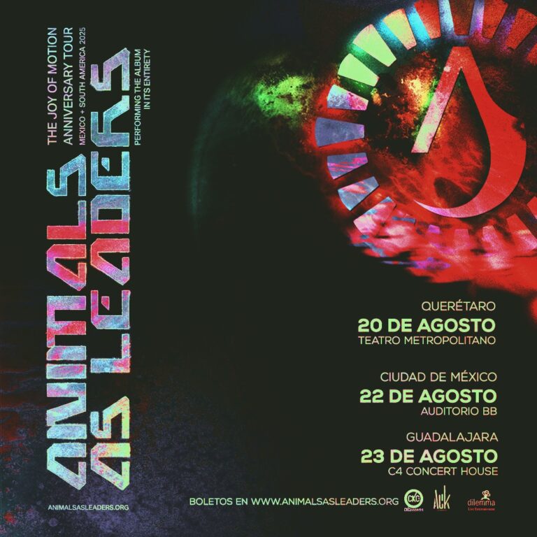 Animals As Leaders en México [CANCELADO]