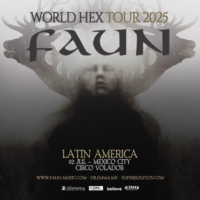 Faun en concierto en CDMX, México – World Hex Tour 2025