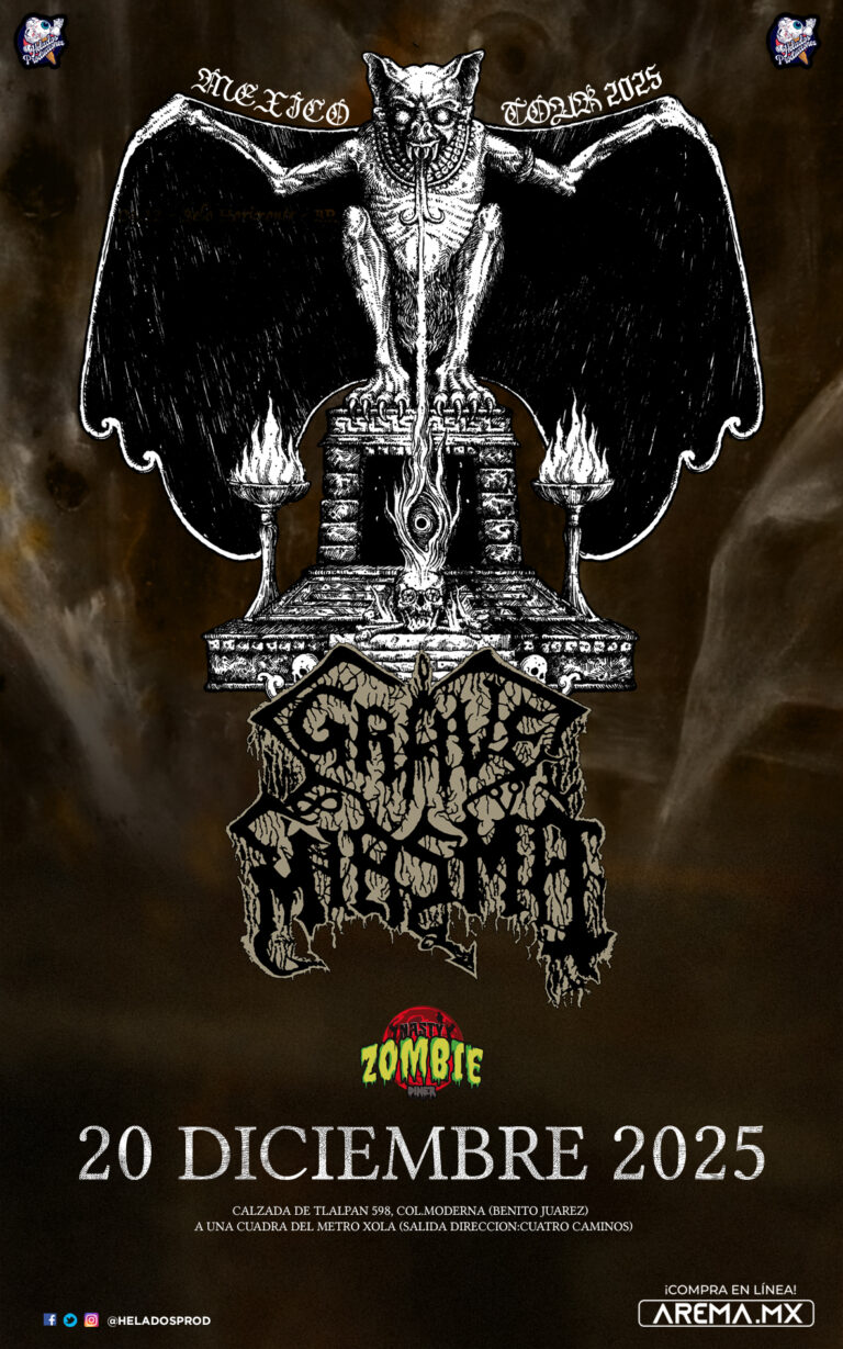 Grave Miasma en CDMX, México 2025