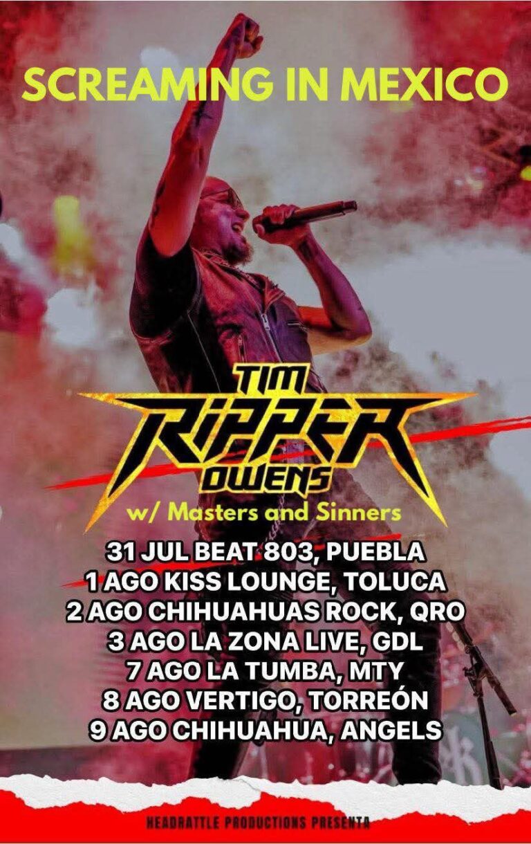 Tim Ripper Owens: Screaming in Mexico 2025