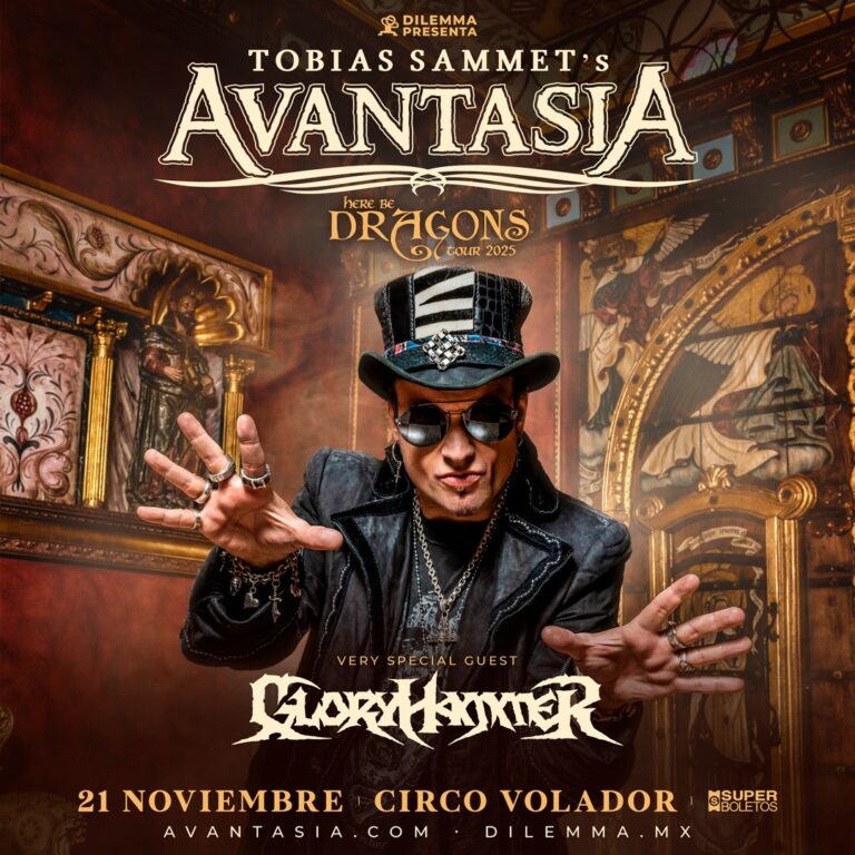 Avantasia en México 2025: Boletos, Precios e Invitados Especiales