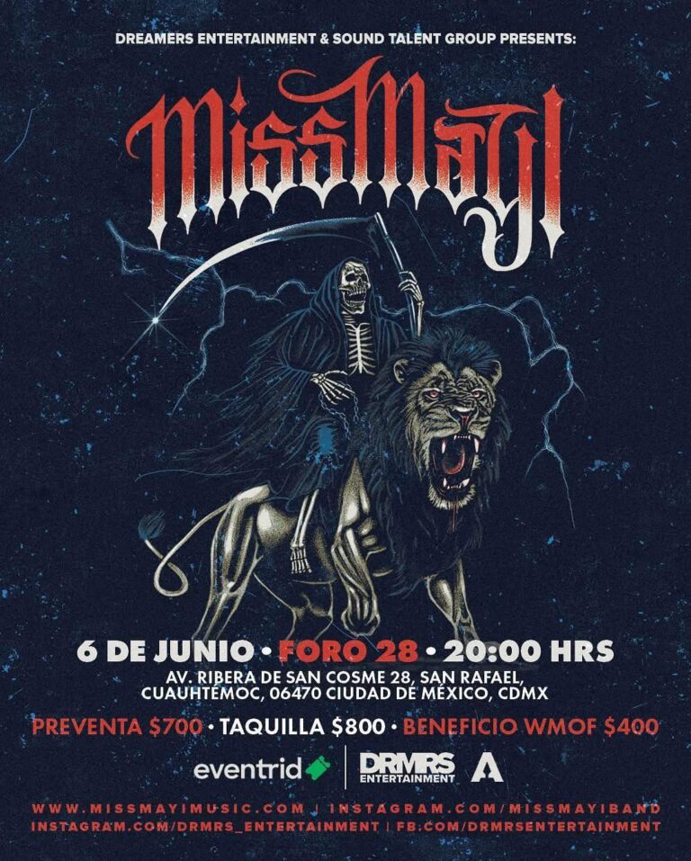 Miss May I en México 2025
