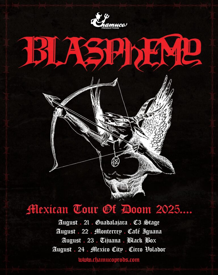 Blasphemy – Mexican Tour Of Doom 2025
