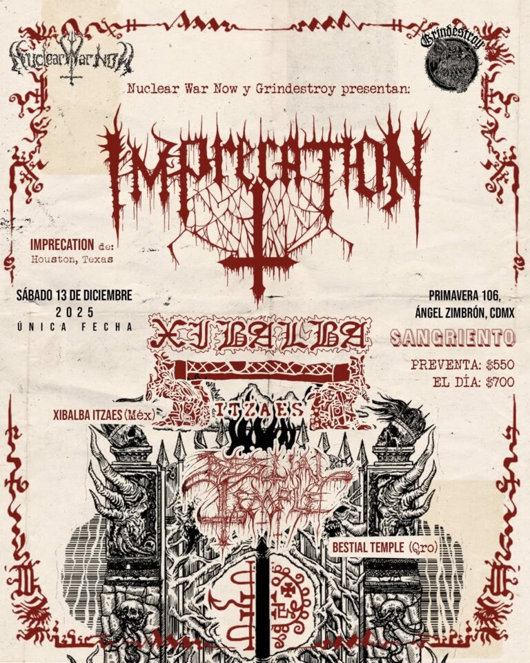 Imprecation por primera vez en México 2025