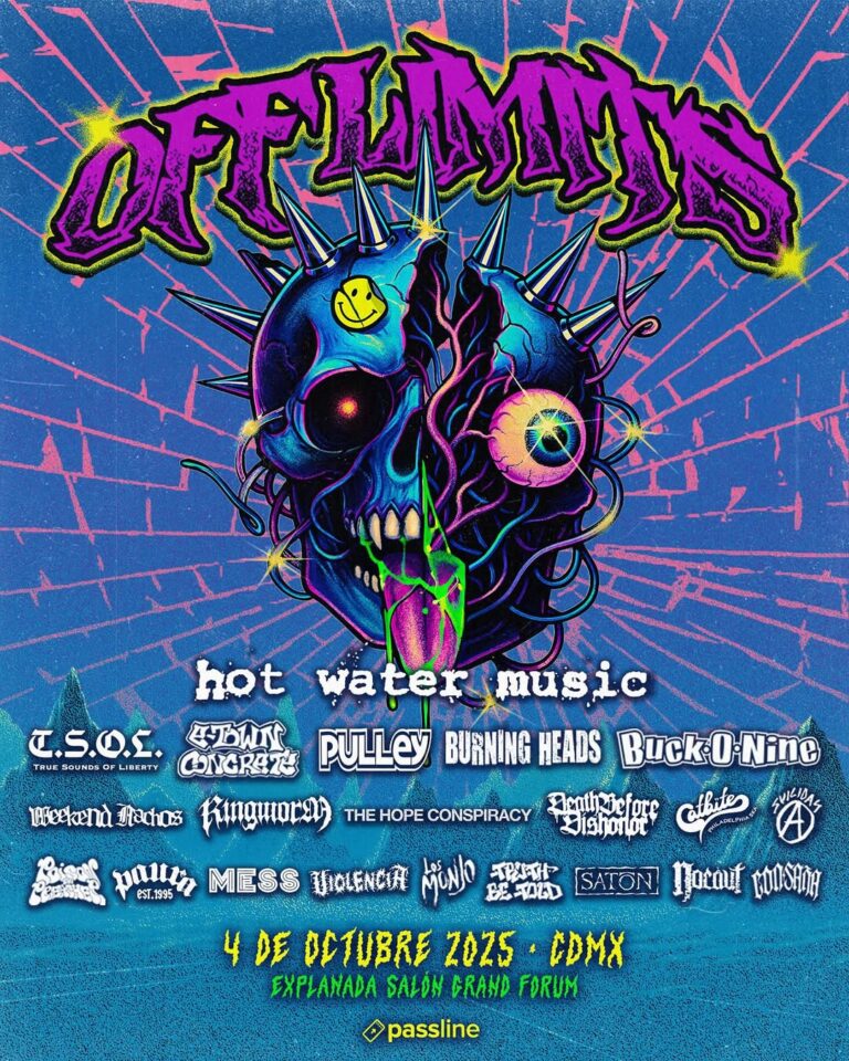 Off Limits 2025 – Hot Water Music – Bandas y Cartel Final