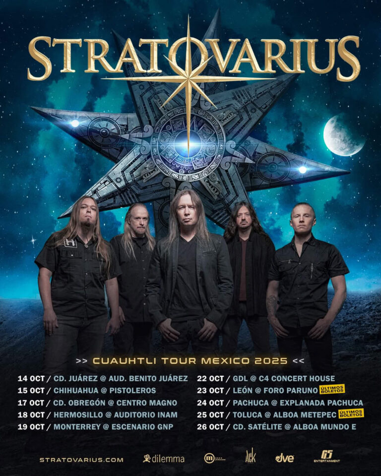 Stratovarius: Cuauhtli Tour México 2025