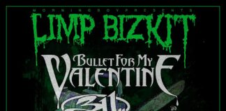 Limp Bizkit Loserville 2025 México Bullet For My Valentine