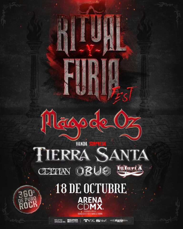 [CANCELADO] Ritual y Furia Fest 2025: Mago de Oz