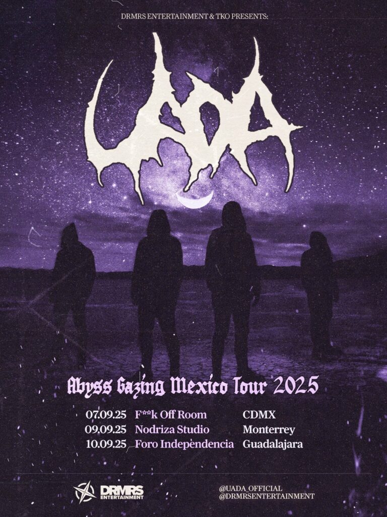 UADA – Abyss Gazing Mexico Tour 2025 – Fechas, Sedes y Boletos