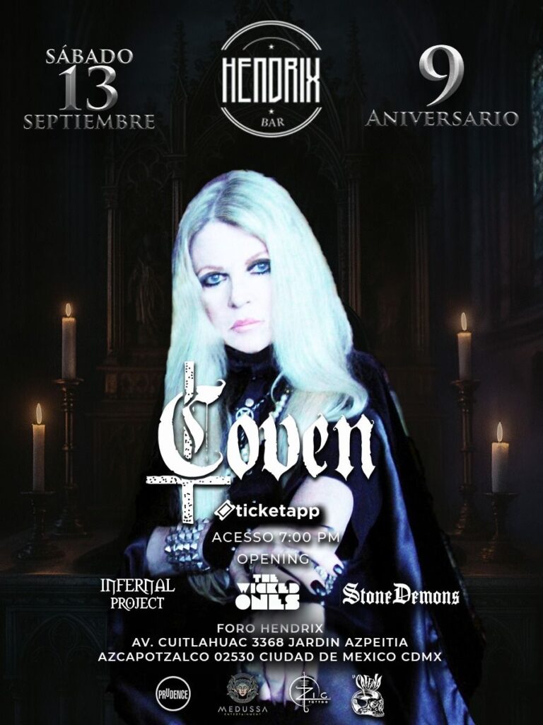 Coven en CDMX, México 2025
