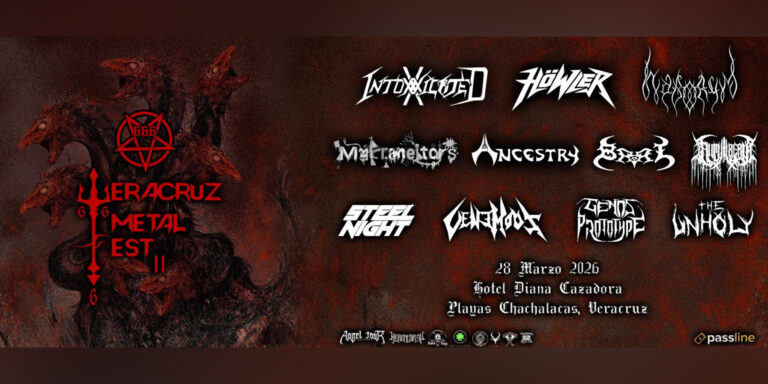 11 bandas conforman el cartel final del Veracruz Metal Fest II