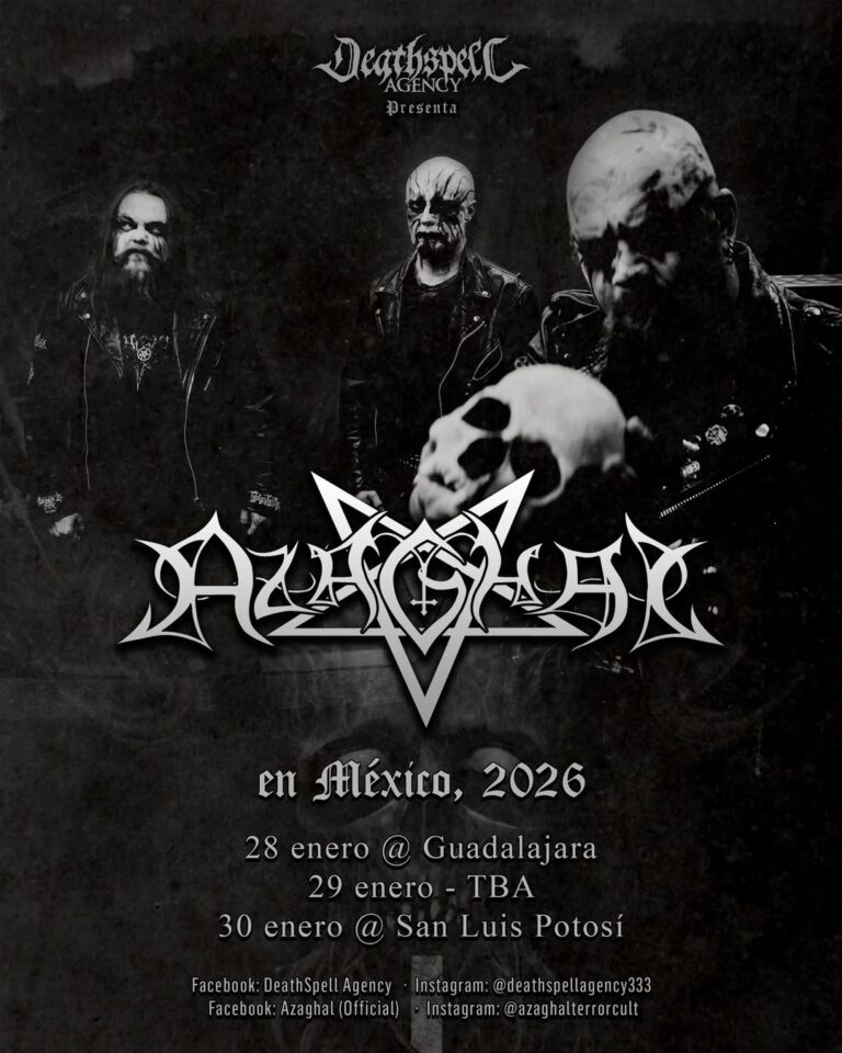 Azaghal – México Tour 2026