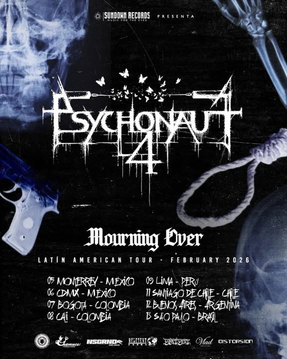 Psychonaut 4 gira por Latinoamérica 2026