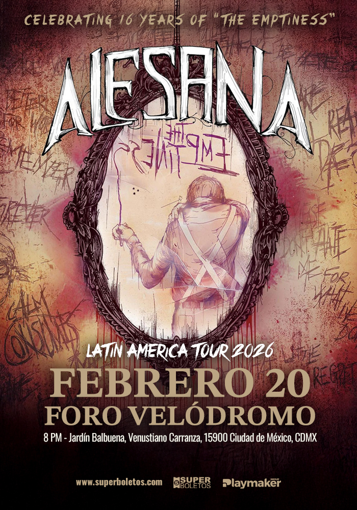 Alesana en CDMX 2026
